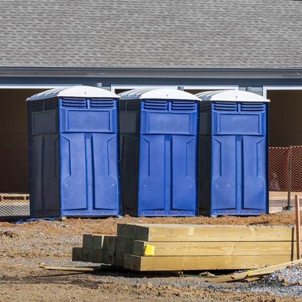 are there any restrictions on where i can place the porta potties during my rental period in Bransford Tennessee